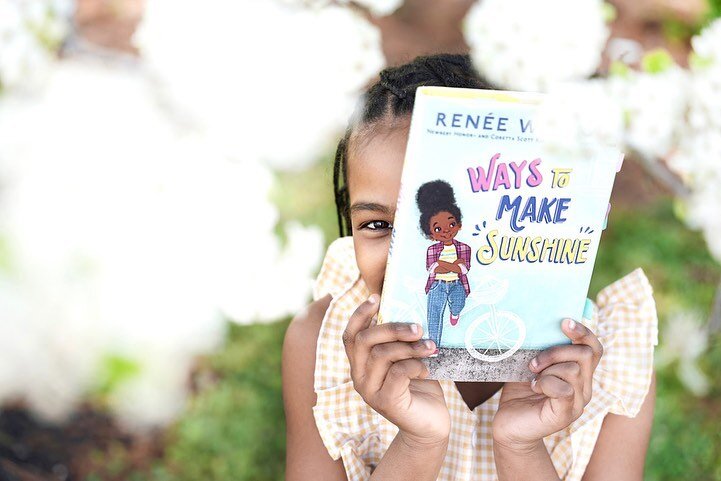 she wasn't going to read it. she wanted to choose her own book. i dropped a hint here and there until she gave in. 
⠀⠀⠀⠀⠀⠀⠀⠀⠀
then she fell in love with ryan hart as she told her all about the WAYS TO MAKE SUNSHINE and she gave it all the stars...
⠀⠀