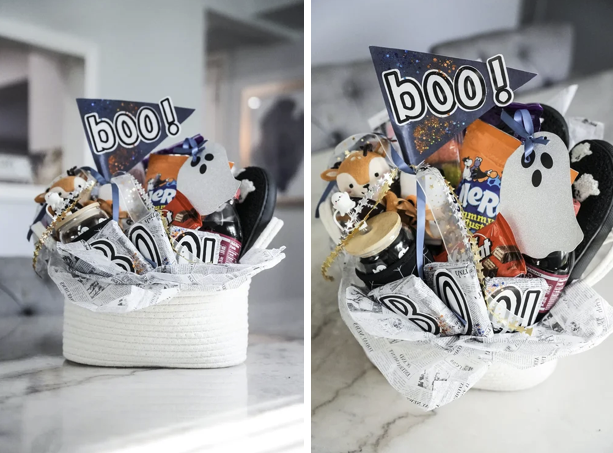 OUR FIRST BOO BASKETS + "SPOOKY" OCTOBER/NOVEMBER PLANS // EVEN THOUGH WE DON'T CELEBRATE HALLOWEEN...