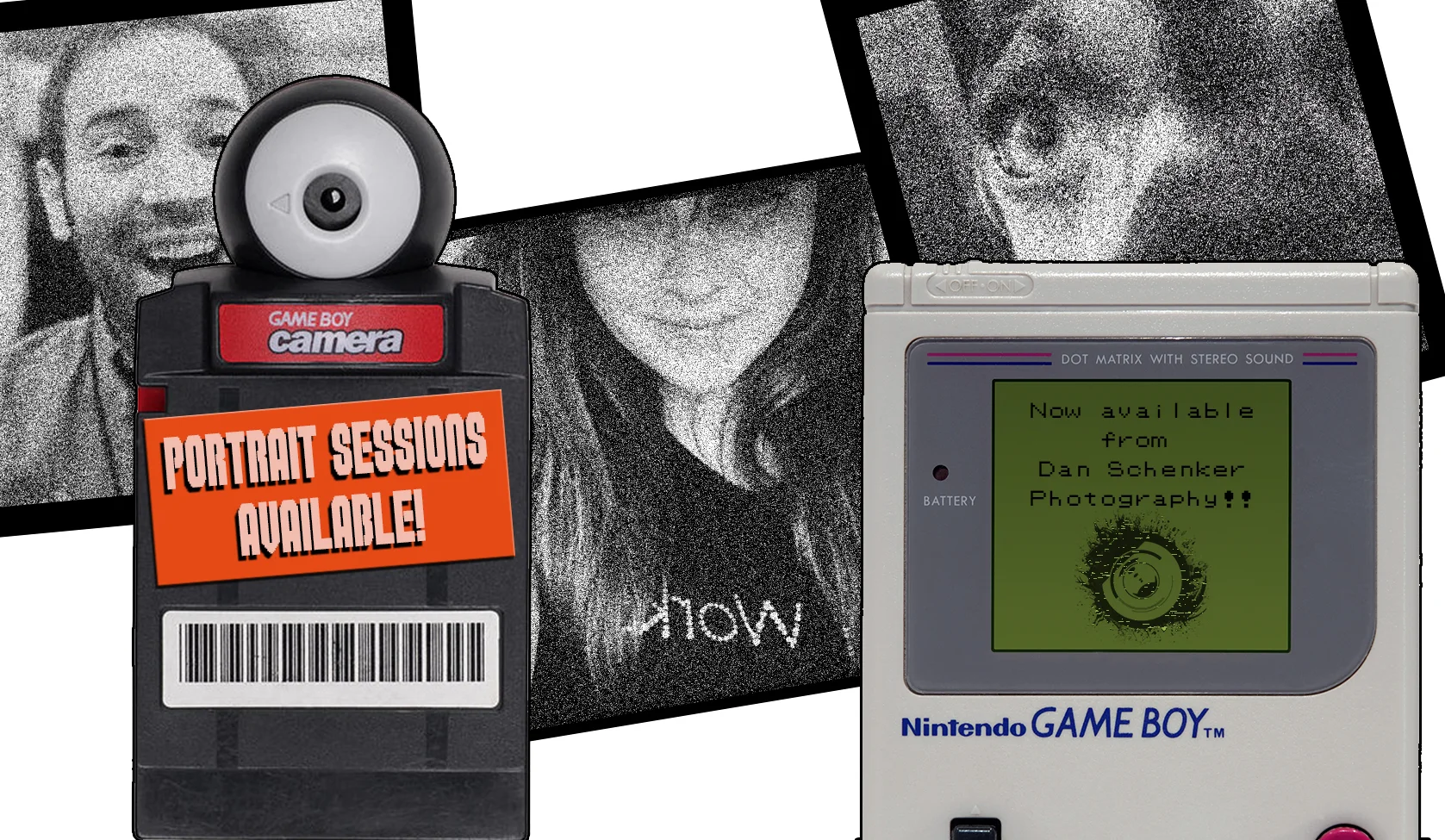 Game Boy Portraits - Now Available from Dan Schenker Photography - Dan ...