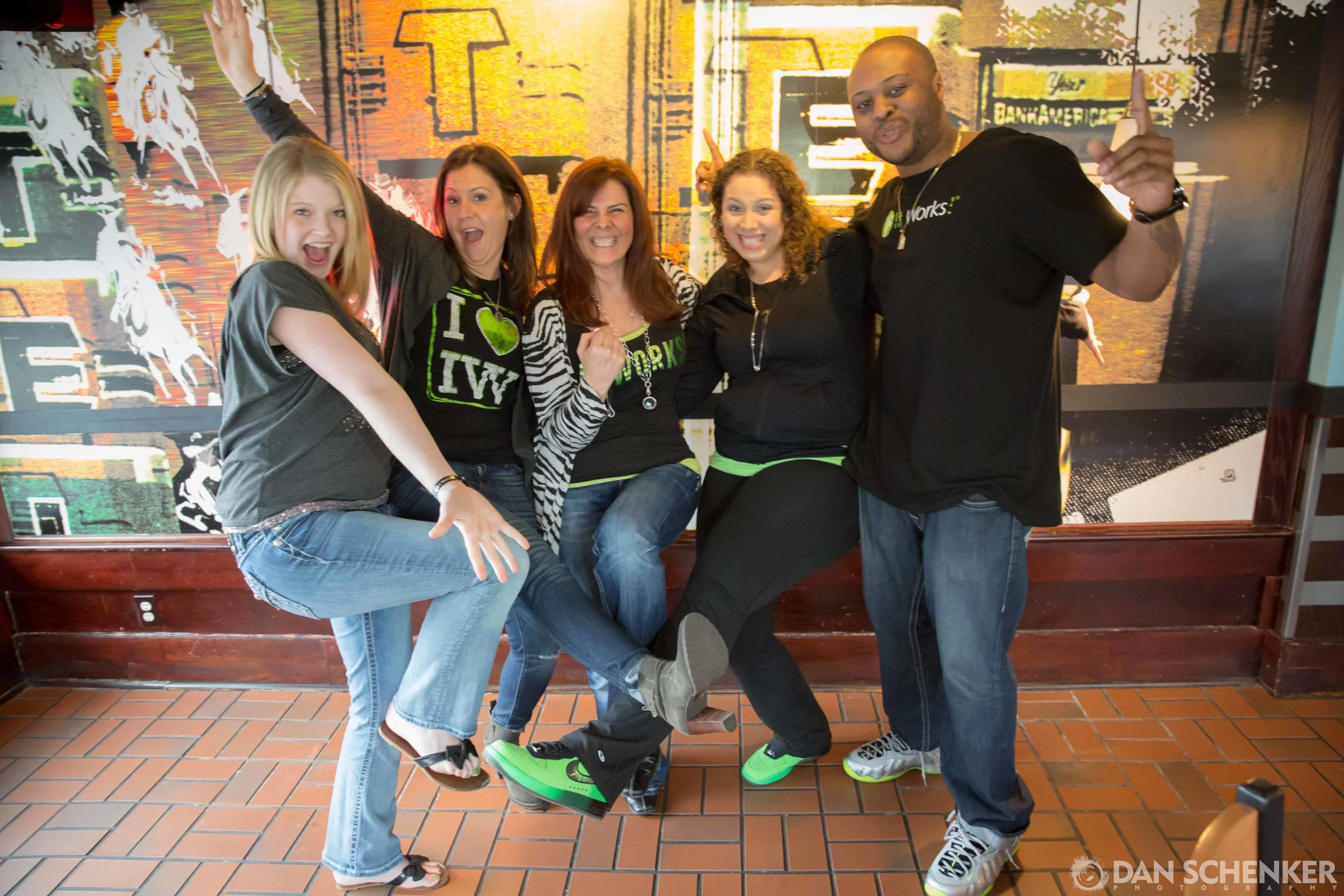 Shelby, Kami, Kim, Misti and Rob