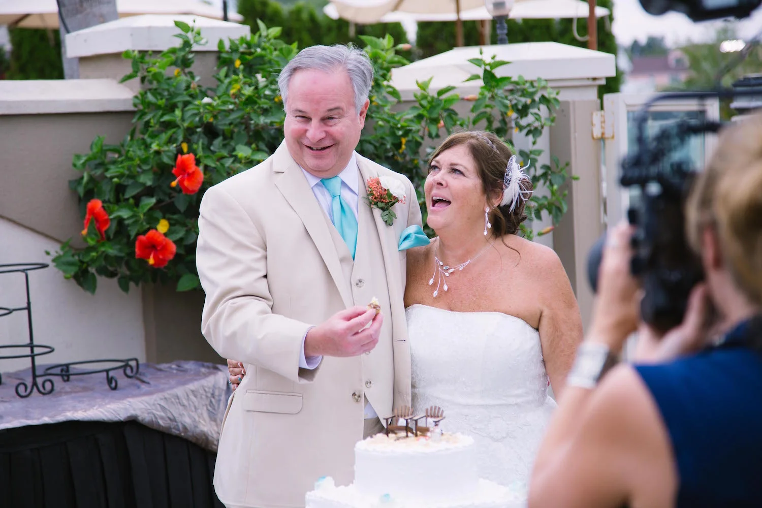 To shove cake in her face, or to not shove cake in her face... that is the question.