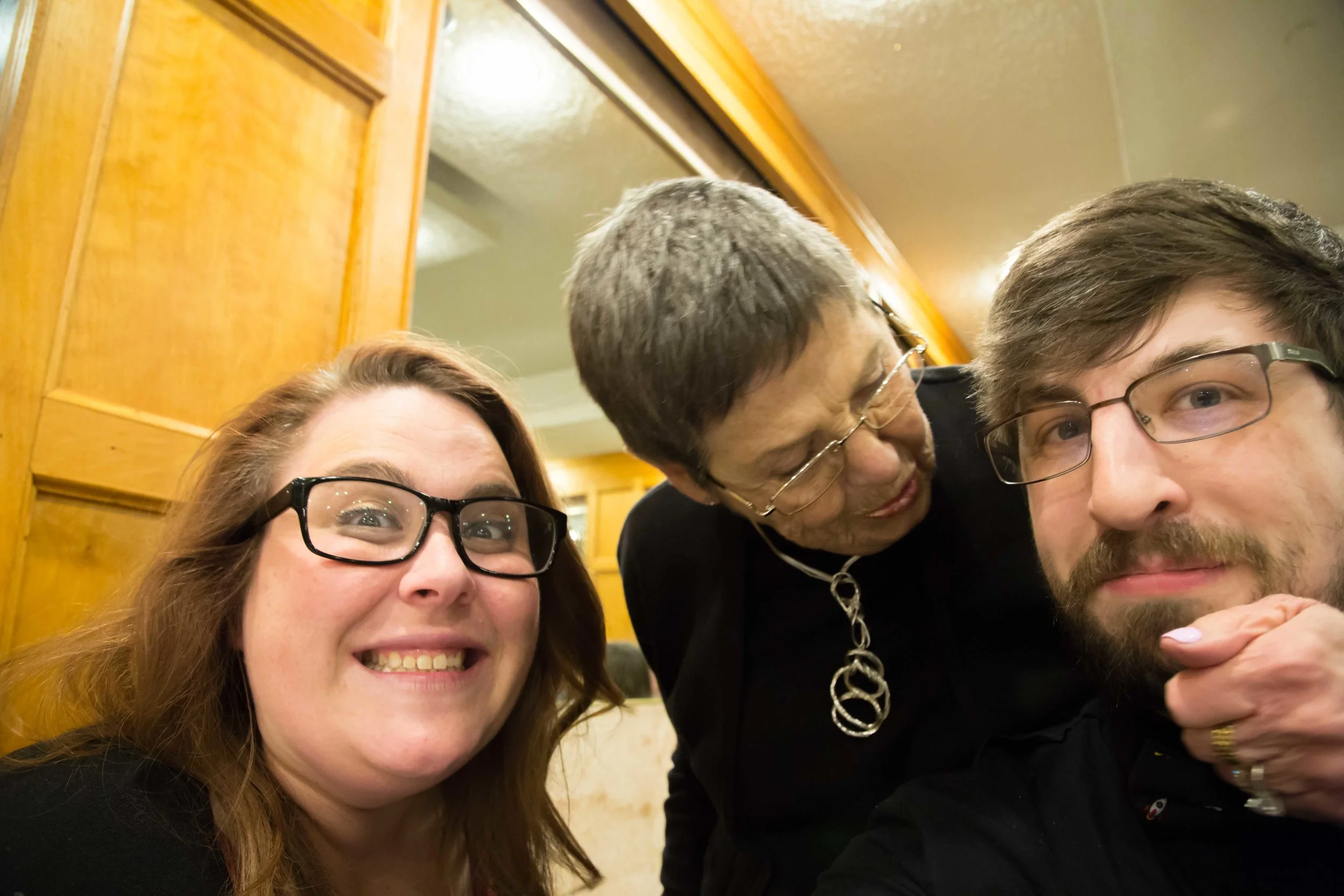 Apparently my facial hair was a highlight of the event. Just ask my grandmother.