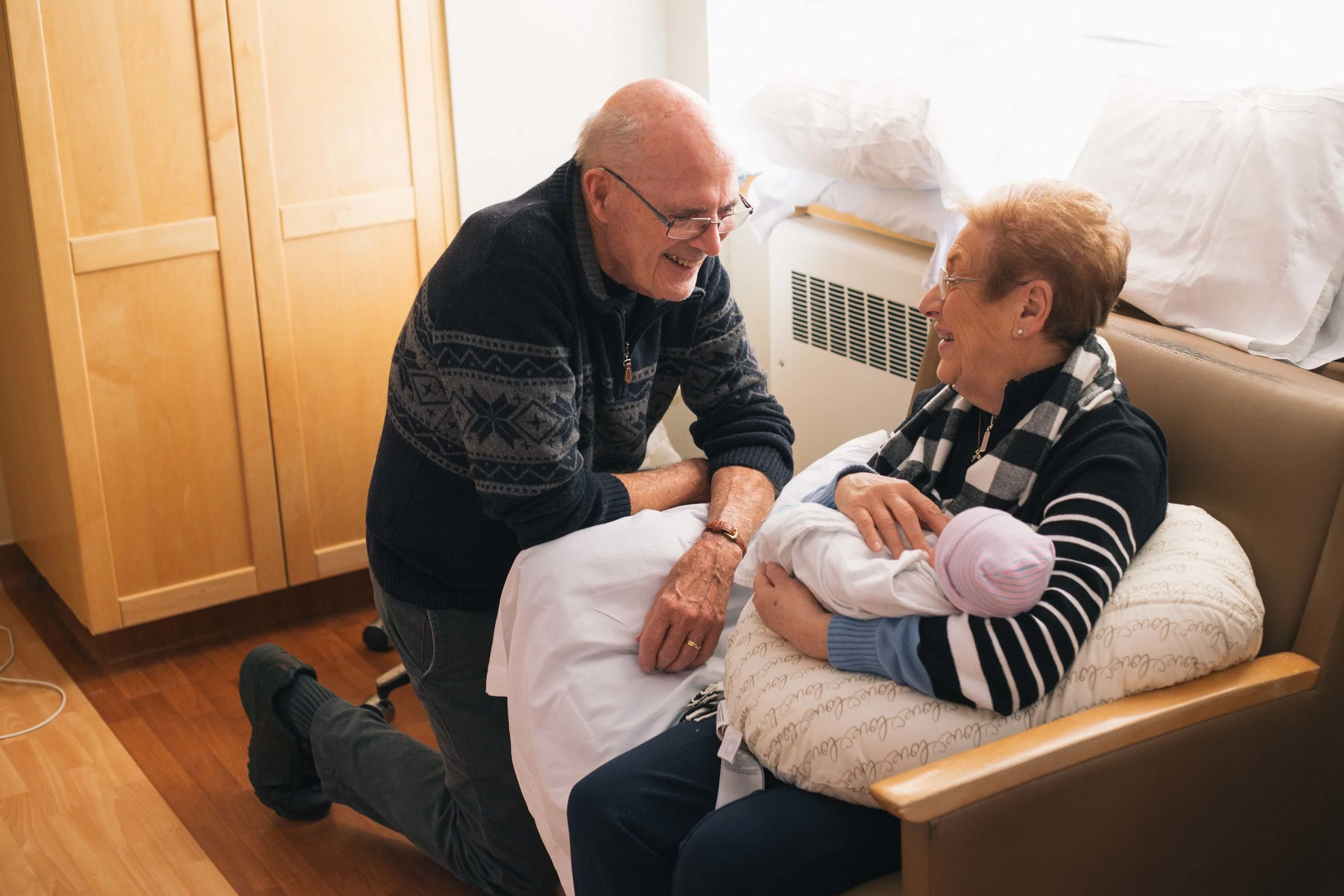 Charlotte is lucky enough to have seven great grandparents, too.