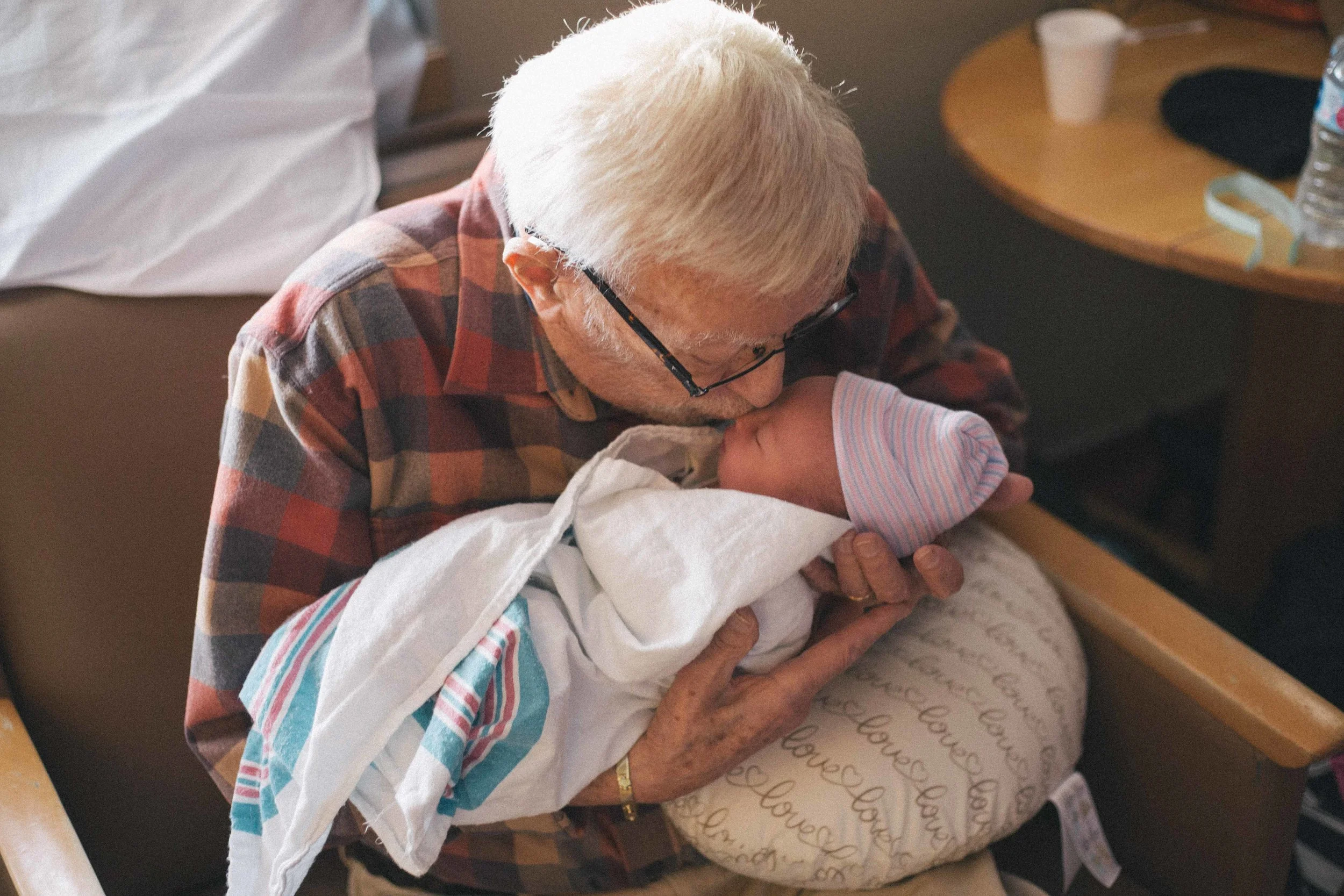 Charlotte is lucky enough to have seven great grandparents, too.