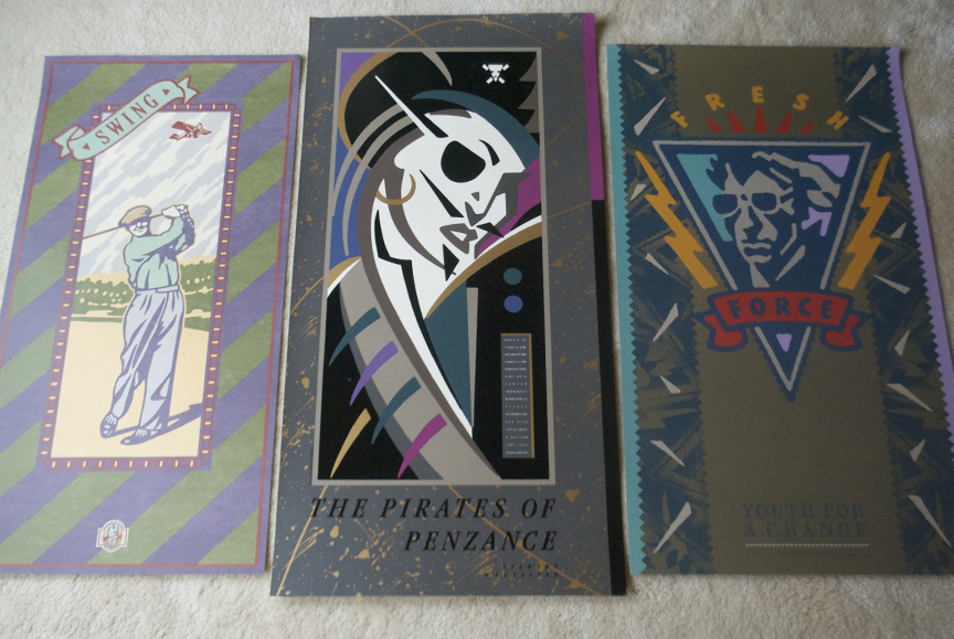 I believe these are CSA designed posters that were done for Duffy Design--- not for FPC but so what.