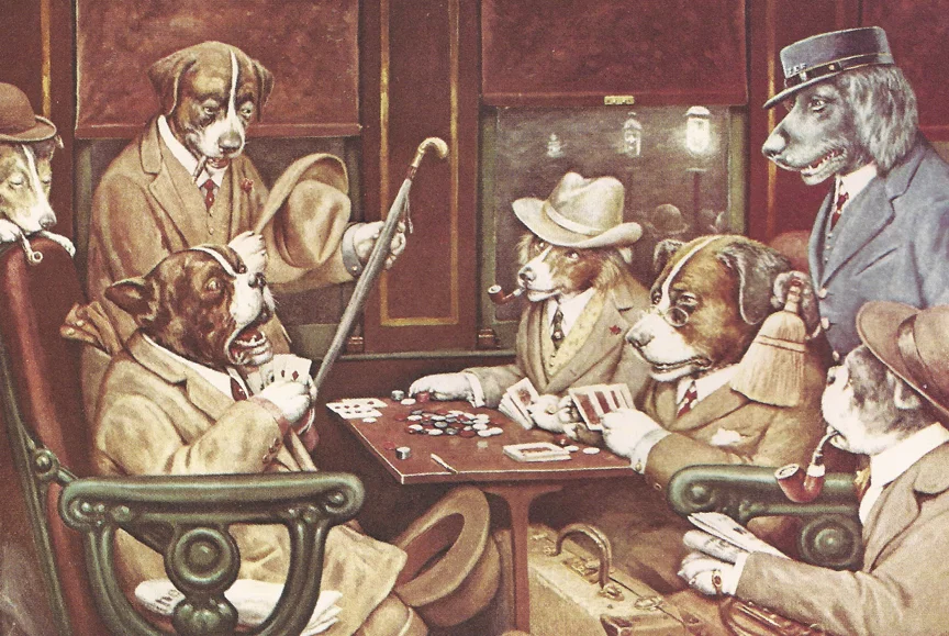 His Station and Four Aces