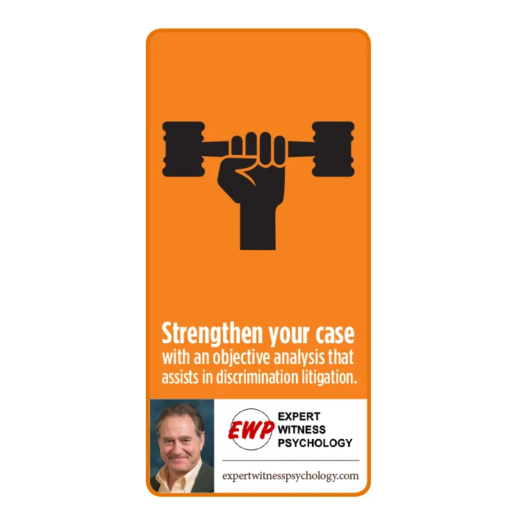 Expert Witness Psychology advertising