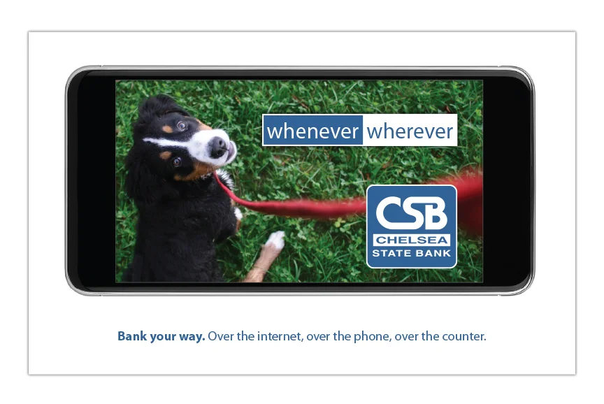 Chelsea State Bank advertising campaign