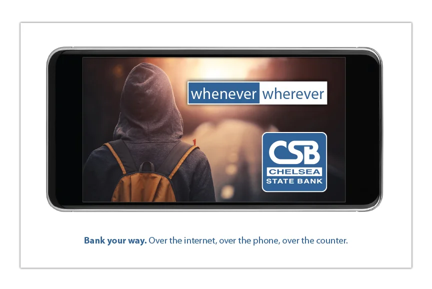 Chelsea State Bank advertising campaign