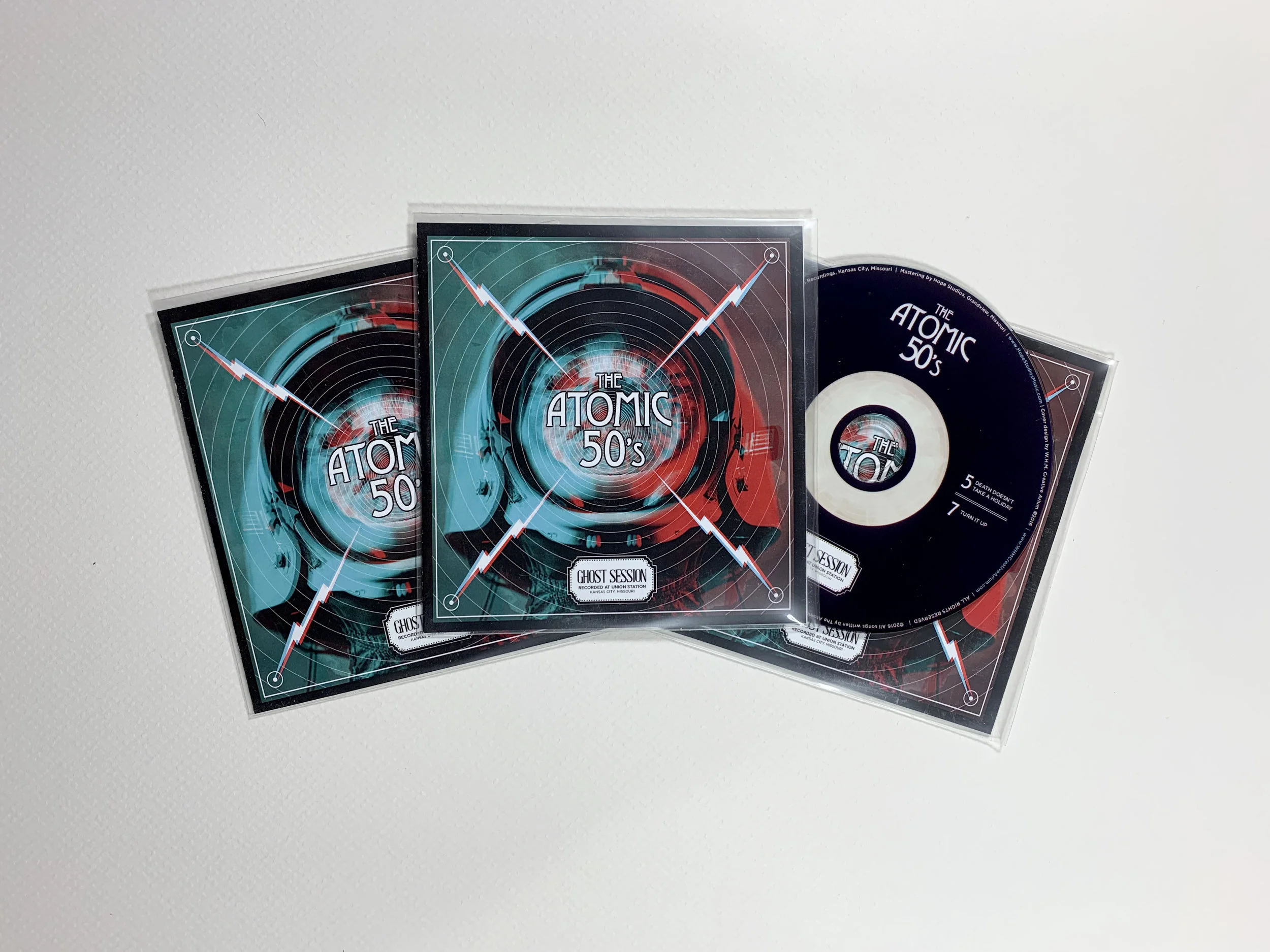 The Atomic 50's - "Ghost Session" - w/CD