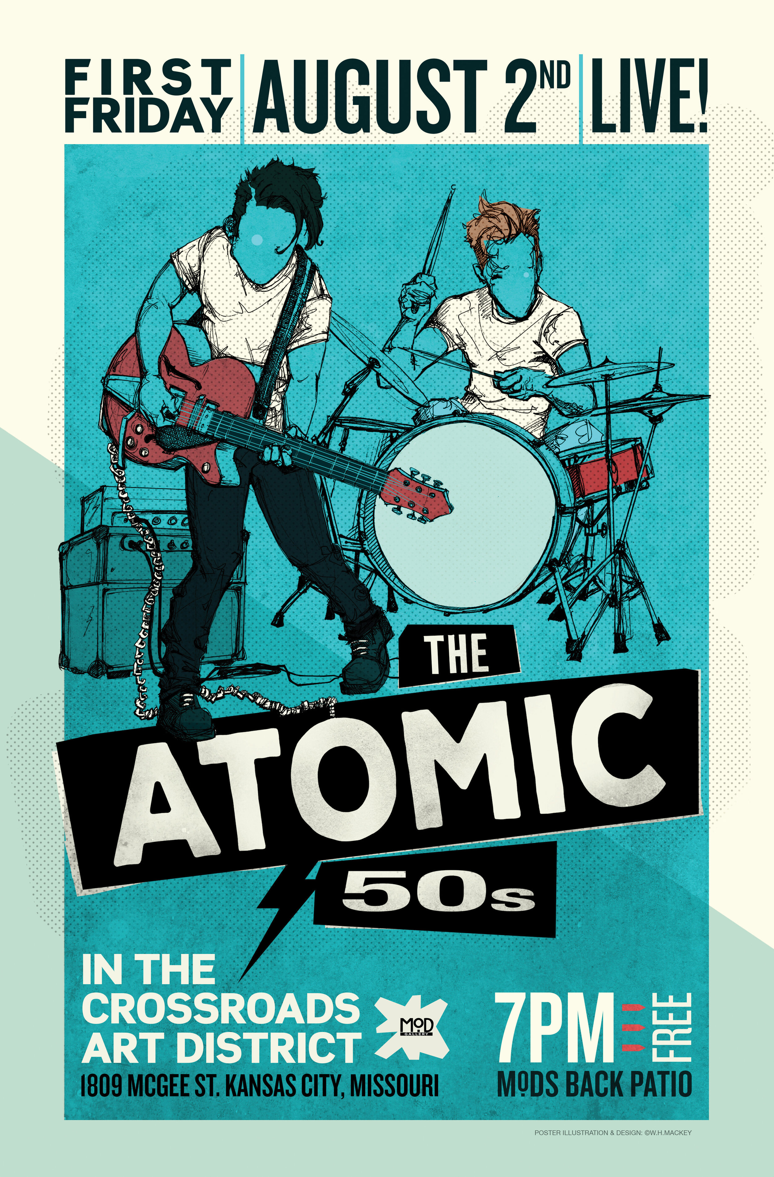 The Atomic '50s Show Poster