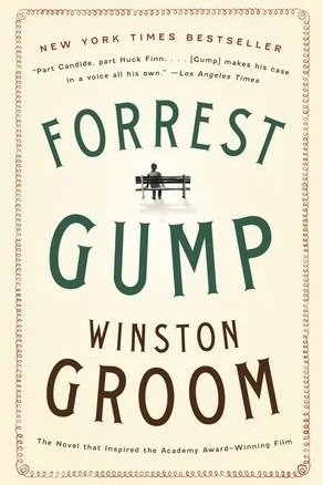 Book cover of Forrest Gump by Winston Groom