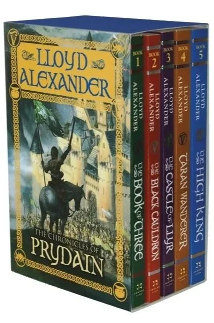 Box set of the Chronicles of Prydian by Lloyd Alexander