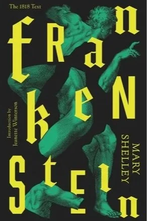 Book cover of Frankenstein by Mary Shelley