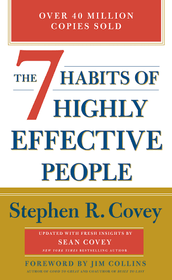Book cover of The 7 Habits of Highly Effective People, by Stephen R. Covey