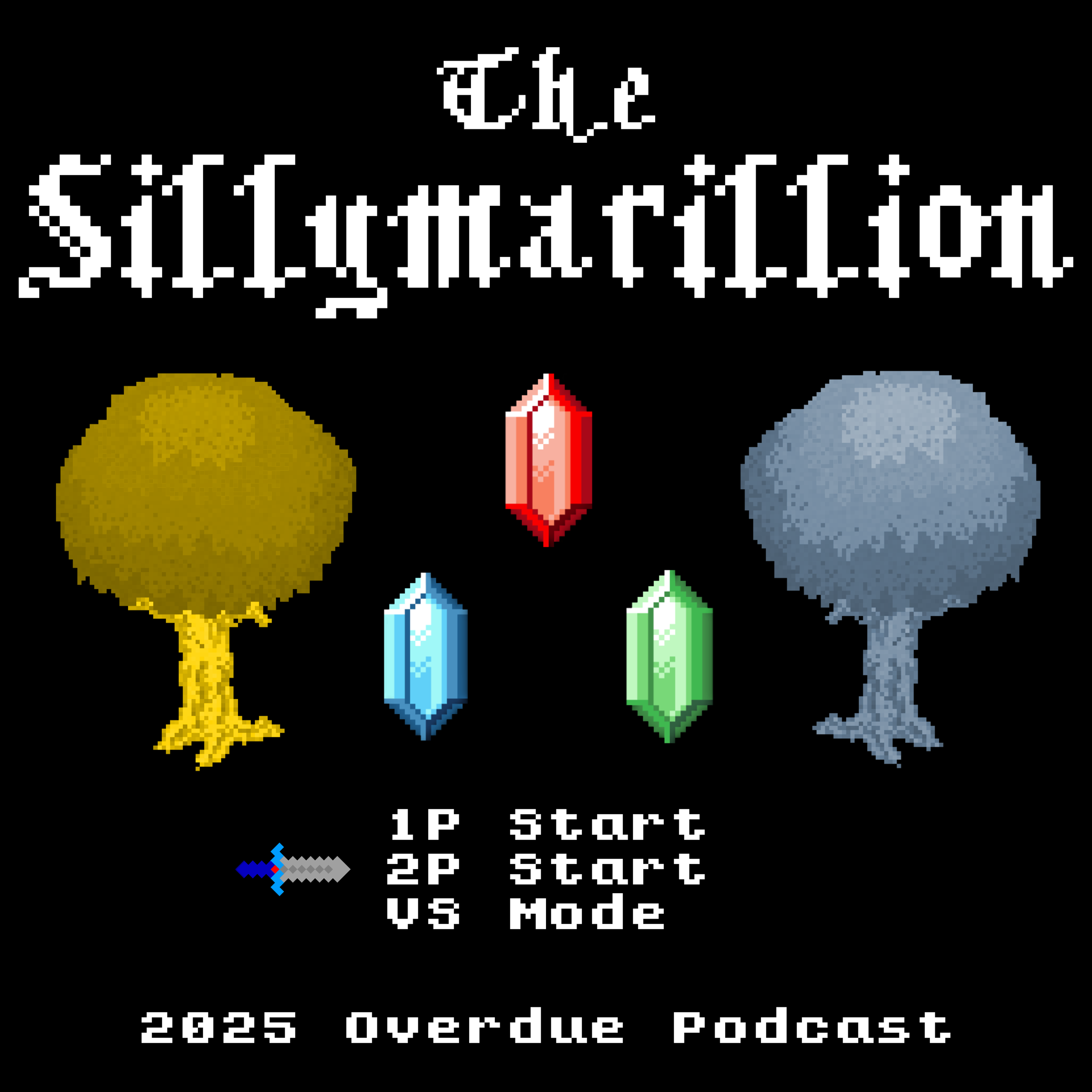 Show art for The Sillymarillion, Overdue's longread project on The Silmarillion by JRR Tolkien