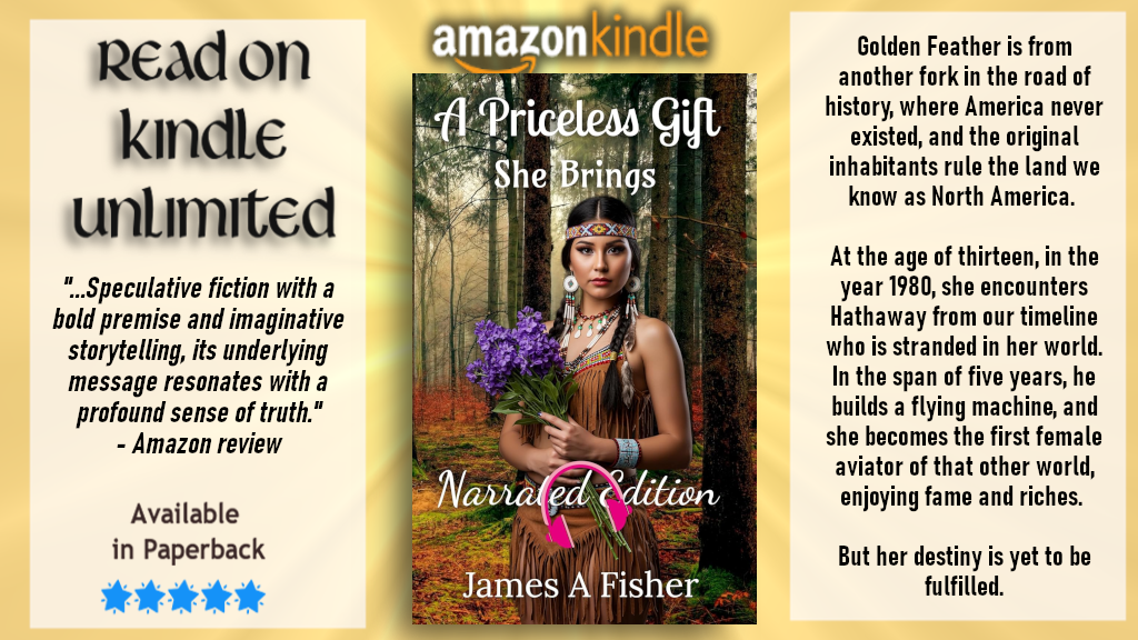 ➡ Kindle Unlimited eBOOK ➡ A Priceless Gift She Brings: Narrated Edition by James A Fisher