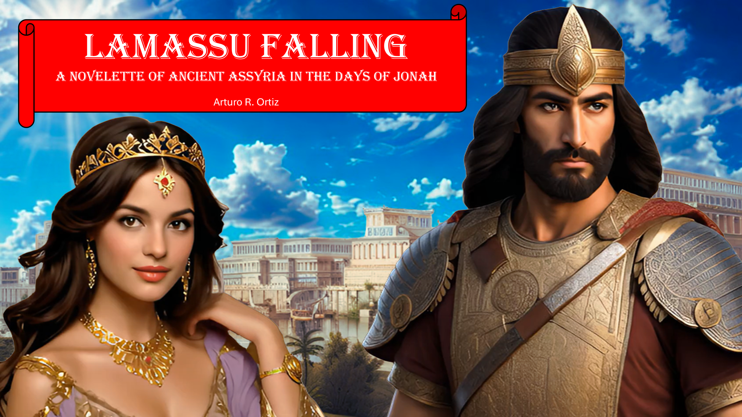 Featured Book on ContentMo •Lamassu Falling: A Novelette of Ancient Assyria in the Days of Jonah by Arturo R Ortiz• ⭐⭐⭐⭐⭐ "Never a dull moment!" - Amazon review