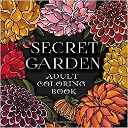 Today's Coloring Book by ContentMo ~ SECRET GARDEN: ADULT COLORING BOOK