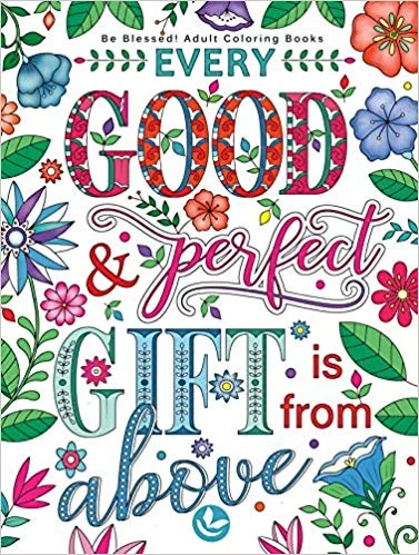 Today's Coloring Books by ContentMo ~ Be Blessed! Adult Coloring Books: A Fun, Original Christian Coloring Book with Joyful Designs and Inspirational Scripture
