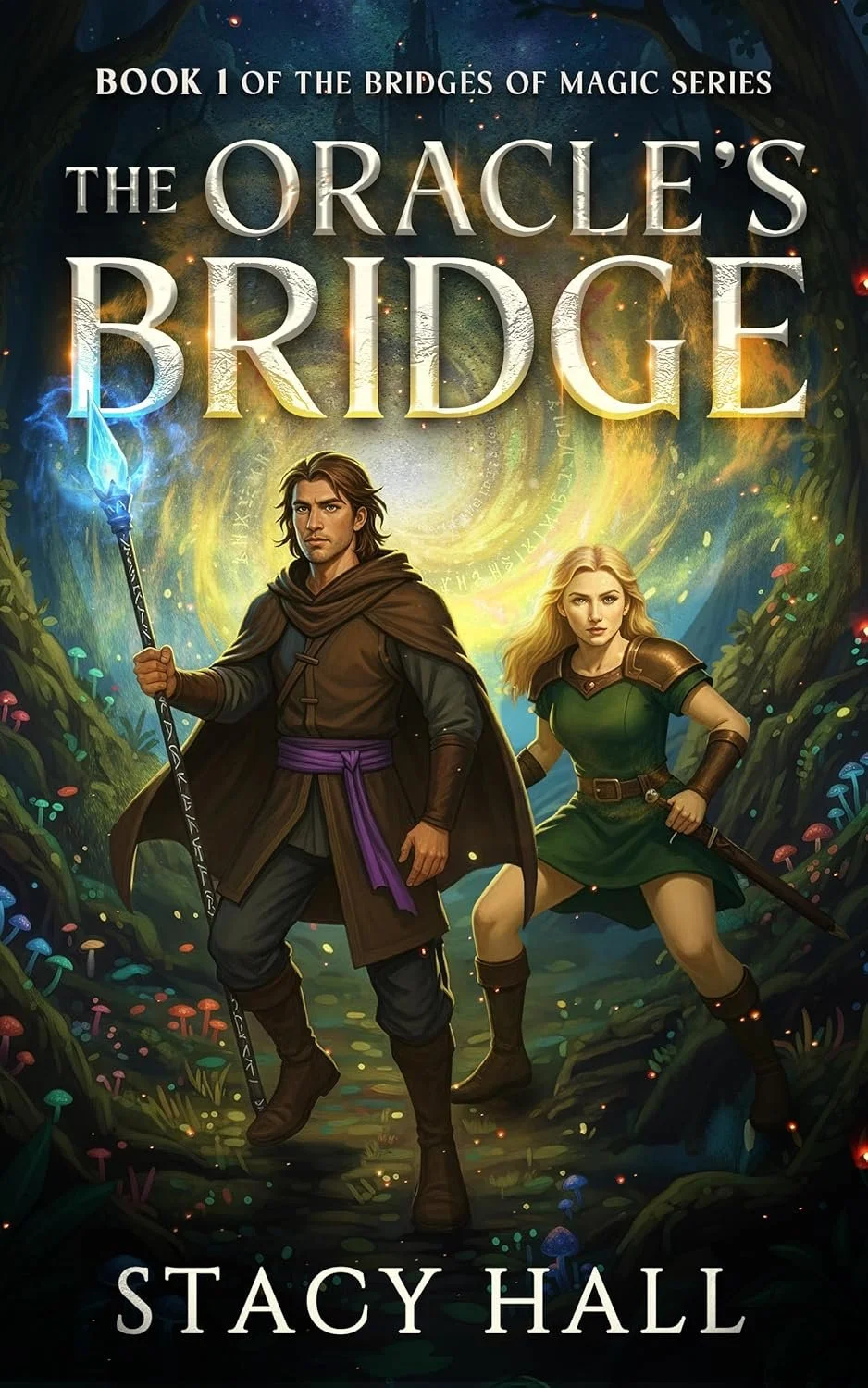 ➡ Paperback &amp; Kindle Unlimited eBOOK ➡ The Oracle's Bridge: Book 1 of The Bridges of Magic Series by Stacy Hall