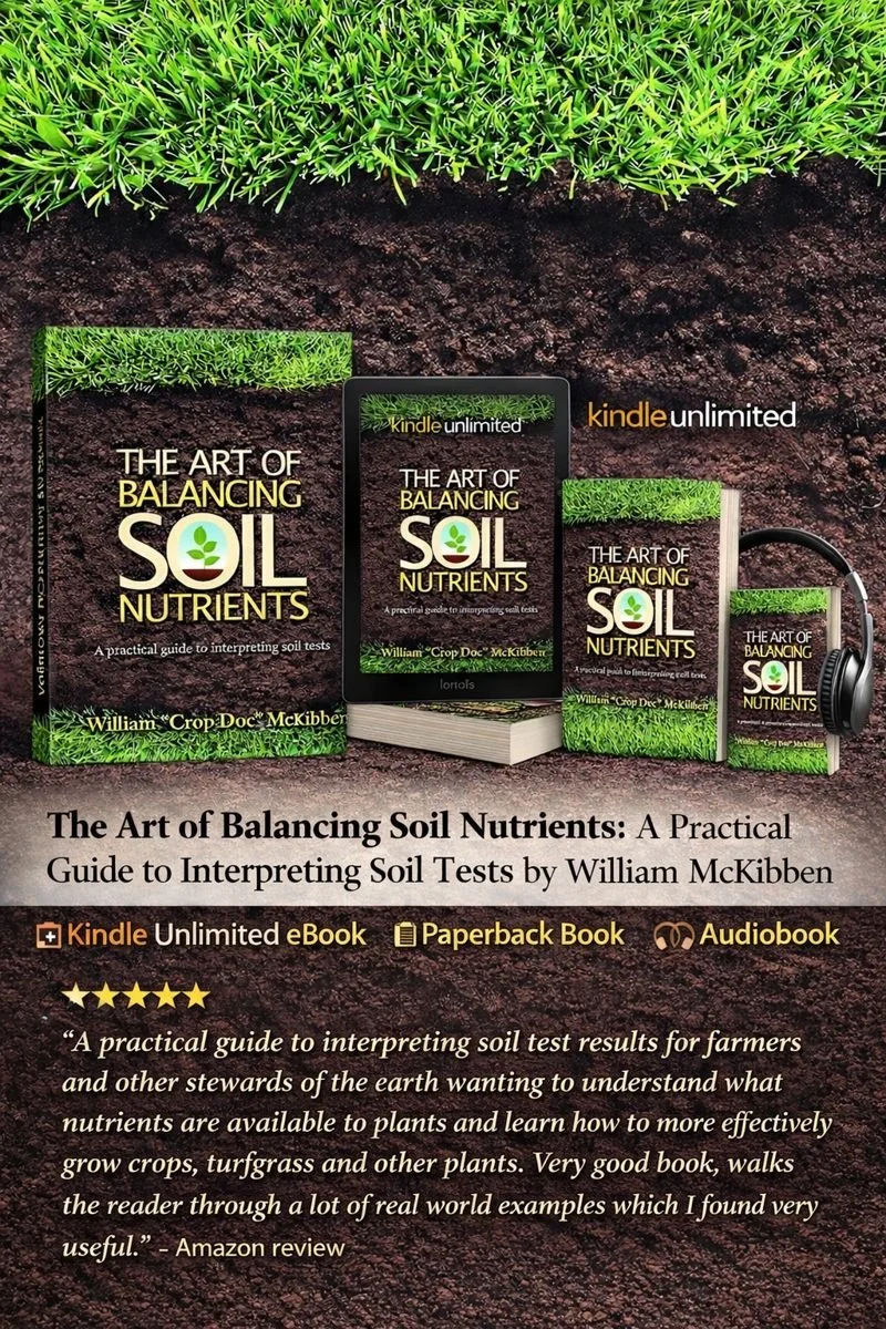 ➡ Kindle Unlimited eBOOK ➡ The Art of Balancing Soil Nutrients: A Practical Guide to Interpreting Soil Tests by William McKibben ~ "A practical guide to interpreting soil test results"