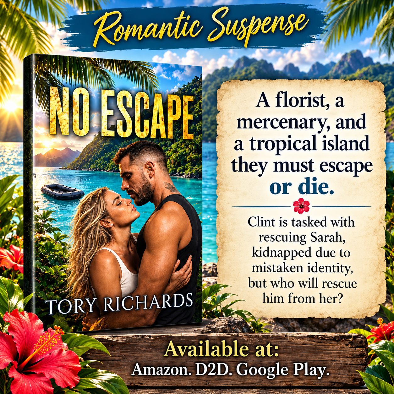 Book Deal on ContentMo 📚 No Escape by Tory Richards  📚 "You won’t be disappointed"