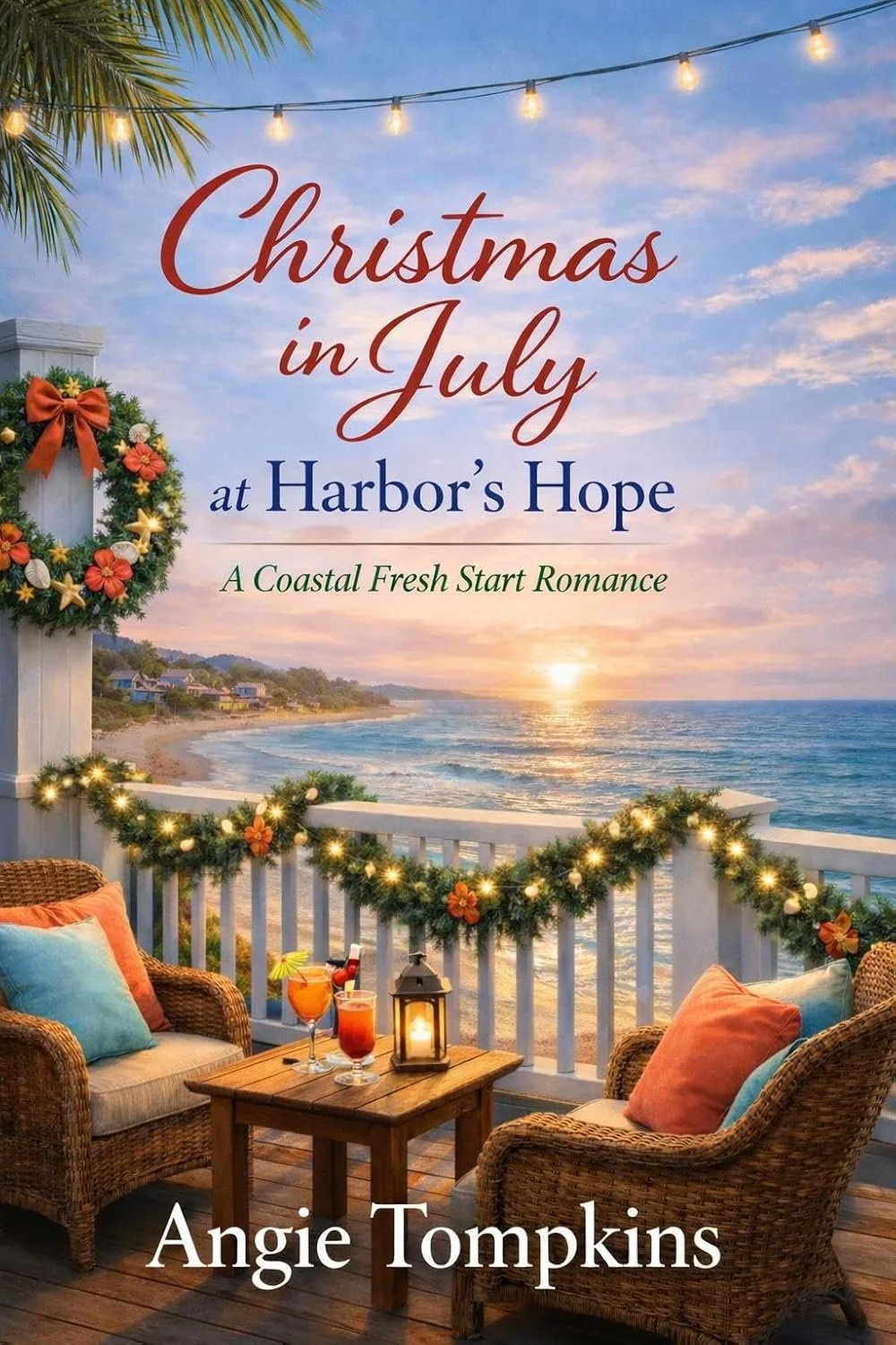 Featured Book on ContentMo •  Christmas in July at Harbor's Hope  by Angie Tompkins • 