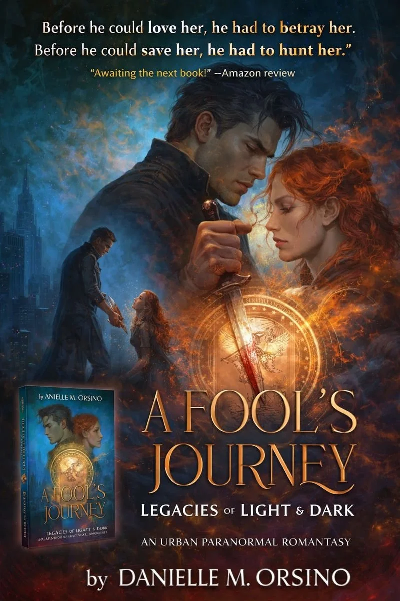 ➡ Kindle Unlimited eBOOK ➡ 🌟💚"Awaiting the next book!"🌟💚 A Fool's Journey (Legacies of Light &amp; Dark An Urban Paranormal Romantasy Book 1) by Danielle M. Orsino
