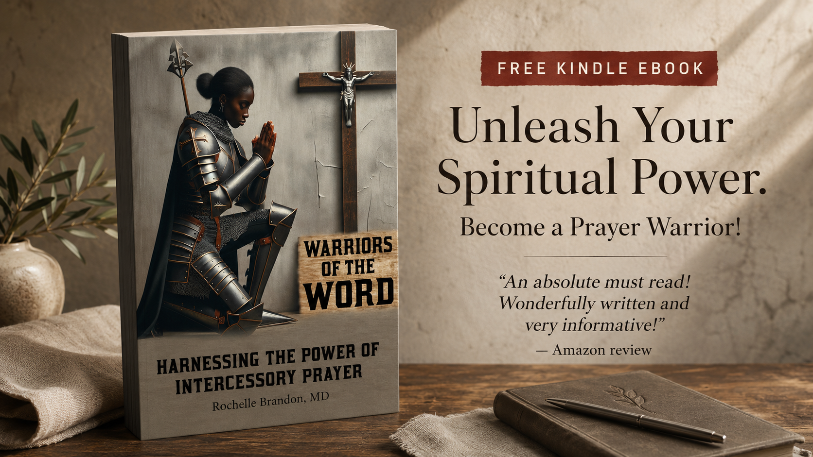 FREE CHRISTIAN EBOOK  ✝️ Warriors Of the Word: Harnessing the Power of Intercessory Prayer  ✝️ by Rochelle Brandon