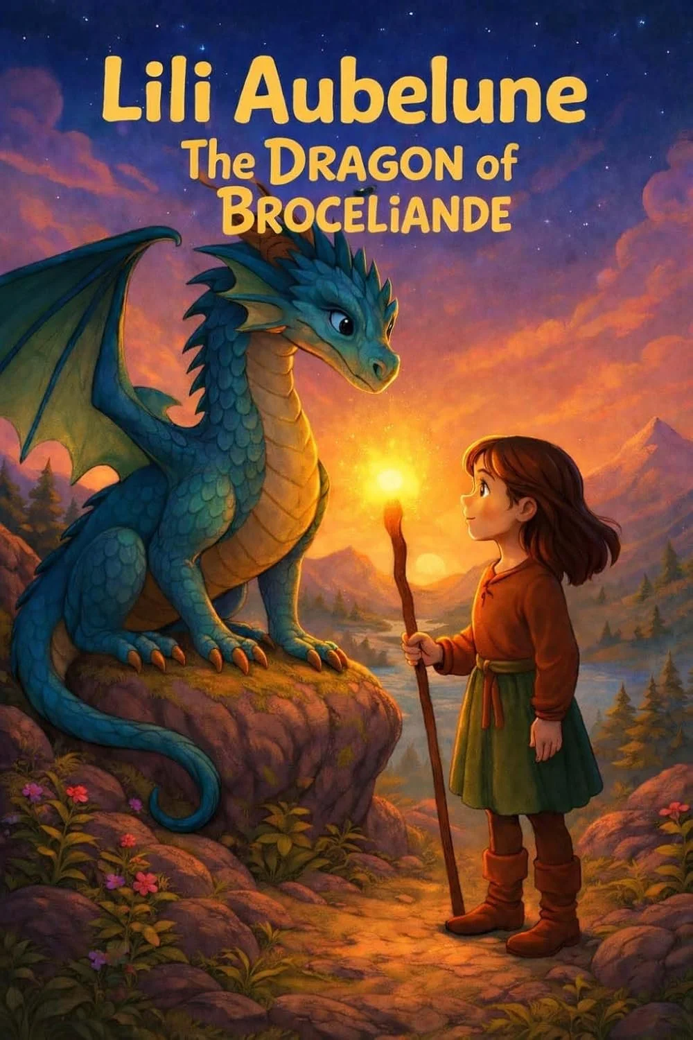 ➡ FREE KINDLE BOOK 👀📚 ➡ Lili Aubelune Book 1 The Dragon of Broceliande by Isolde Nightfal 👀📚
