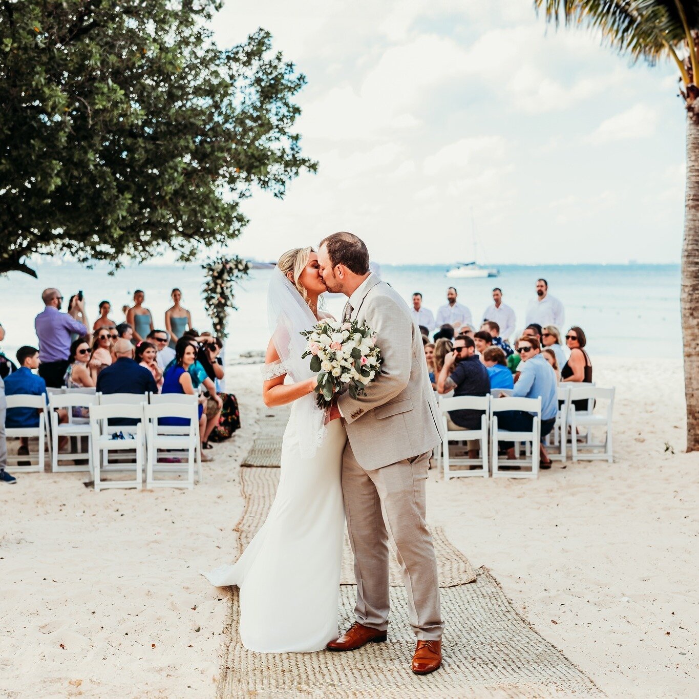 Part 2... Finding words for last week has been impossible! Not only was it our first destination wedding since Covid, but we might have had the absolute best group to spend the week with. 

Michelle and Curtis are a dream! They're beyond kind, compas