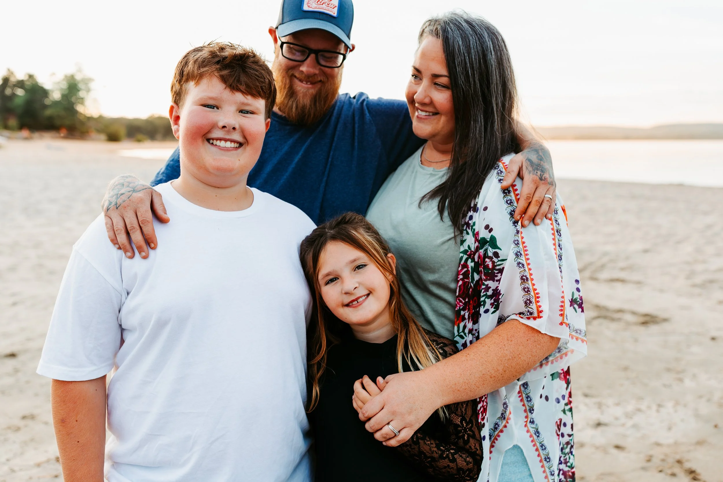 Image of my family taken by Stephanie Forbes Photography