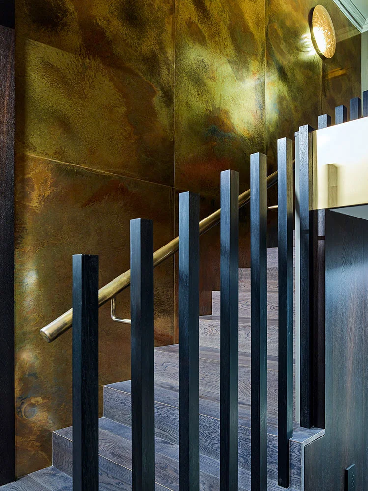 Brass Sheet Metal with Pearl Patina