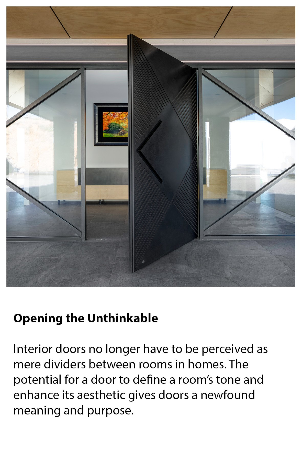 Opening the Unthinkable