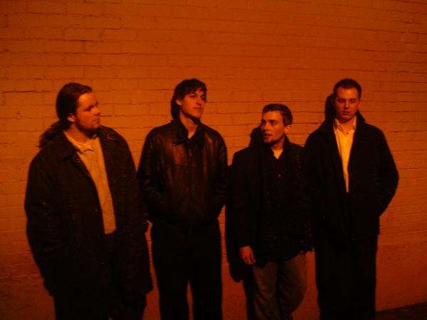 The Junkyard Neighbors. We played every Sunday for a year at a place in Boulder called Trilogy. Patrick Wimberly's band. Left to Right. Eric Wiggs on Guitar, Me on saxophone and leather jacket, Patrick Wimberly on Vibraphone (He went on to join the band Chairlift, and since has taken over a small part of the world), Eric Wiggs played Guitar. Ryan Hayden on drums. Love these guys. 