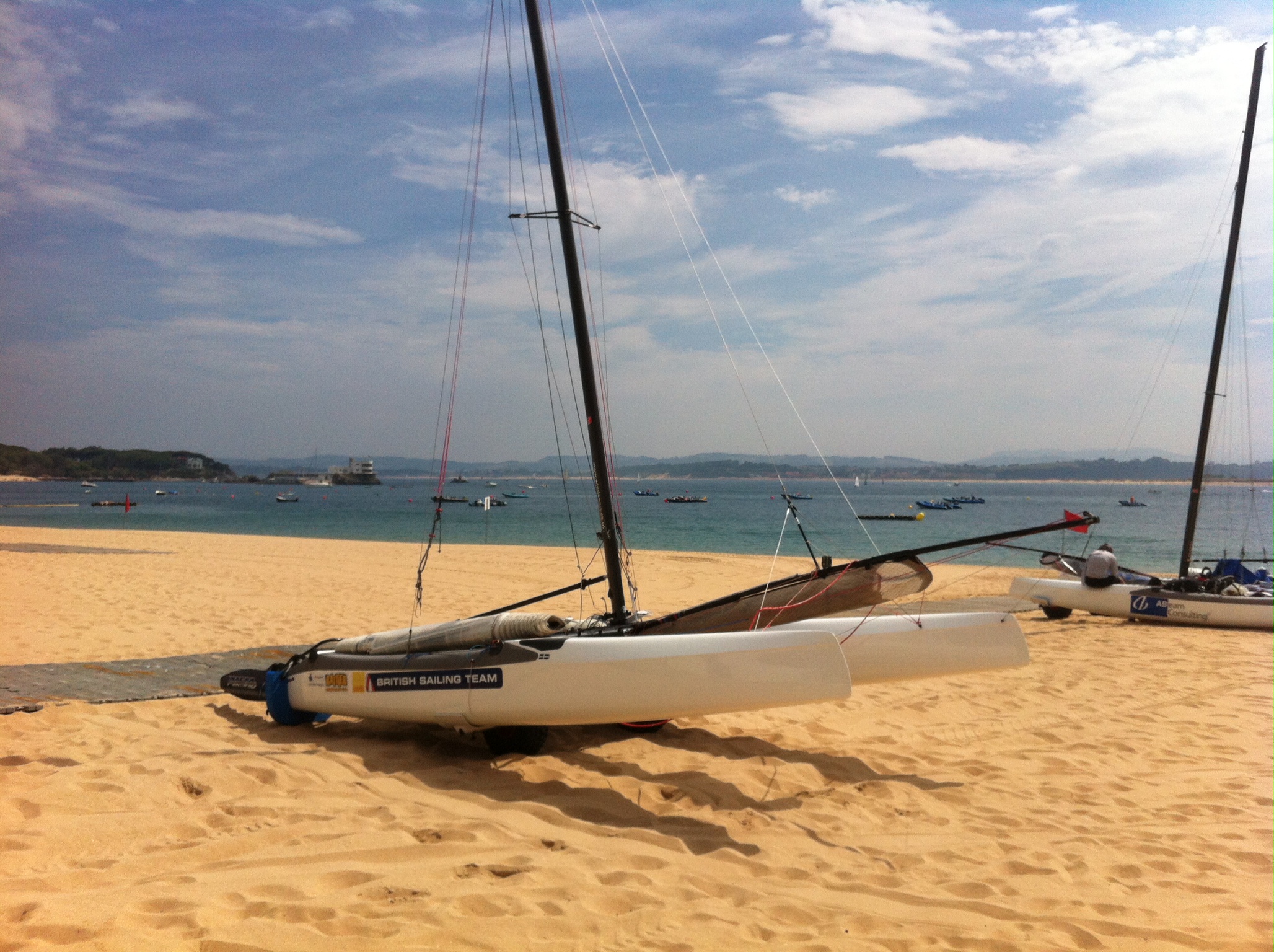 Blink looking a little lonely on the beach, she will have lots of friends soon.