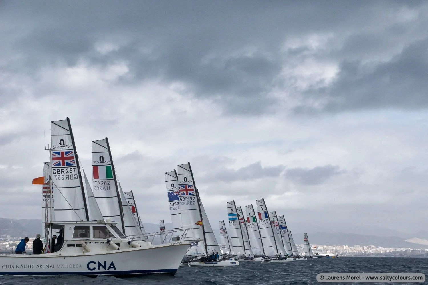 Nailing a committee boat start