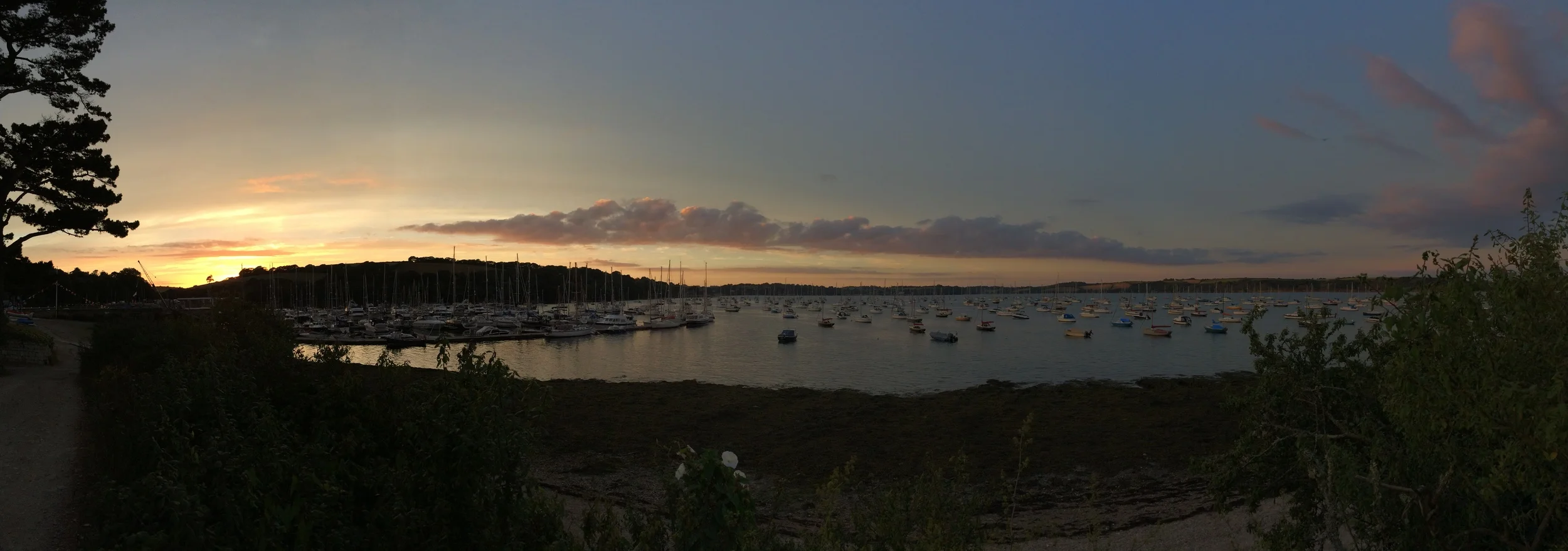 The evening I arrived home