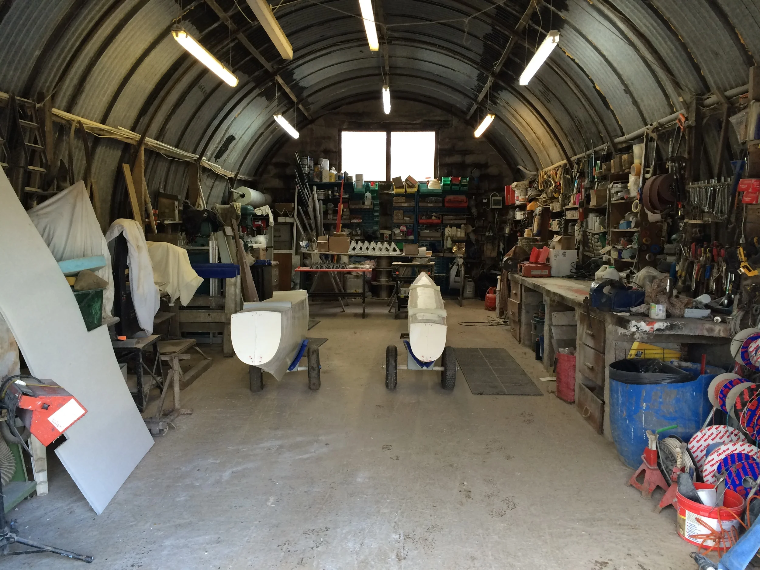 After dad had finally kicked me out the workshop