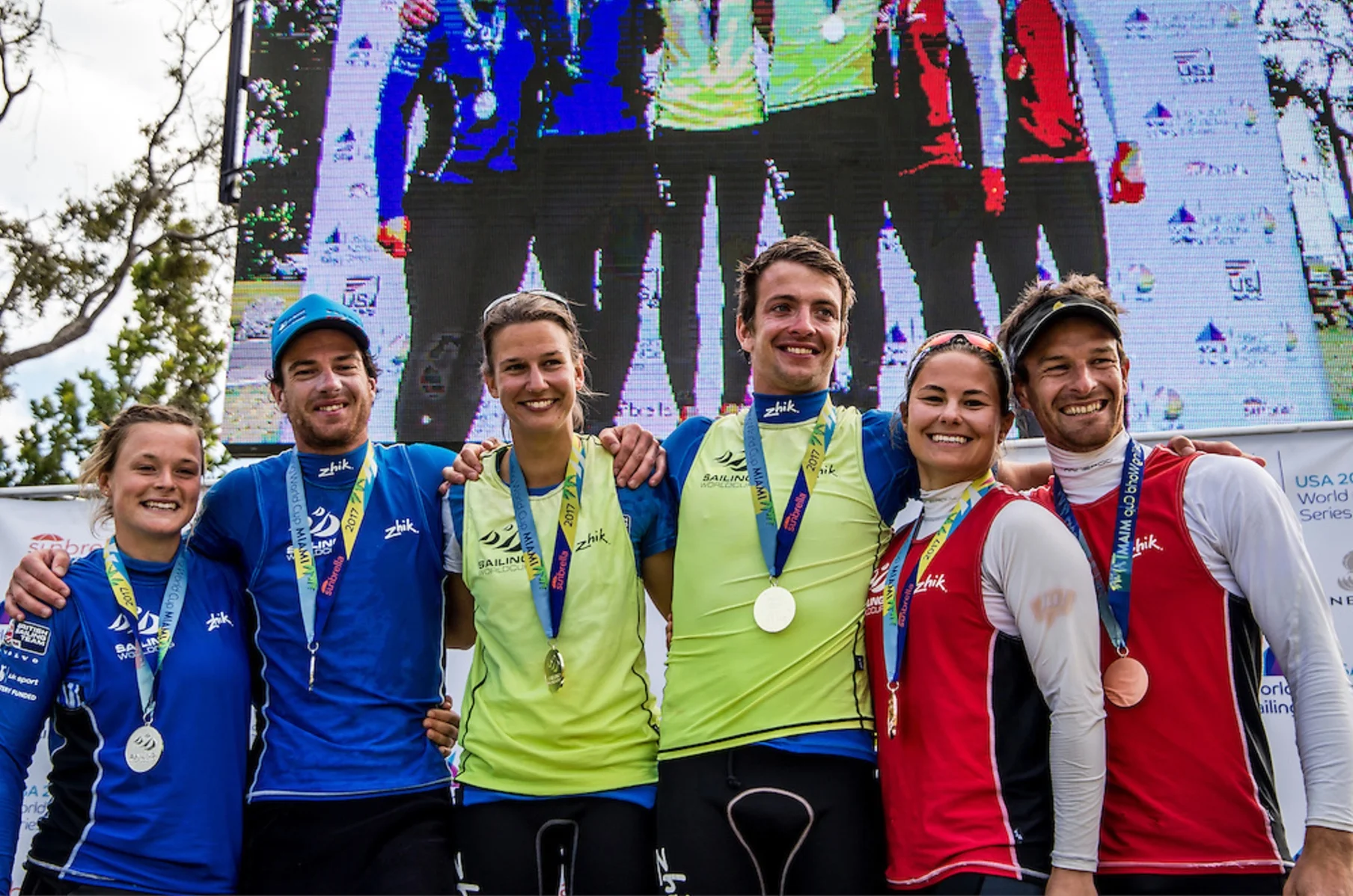 Podium. Photo Sailing Energy