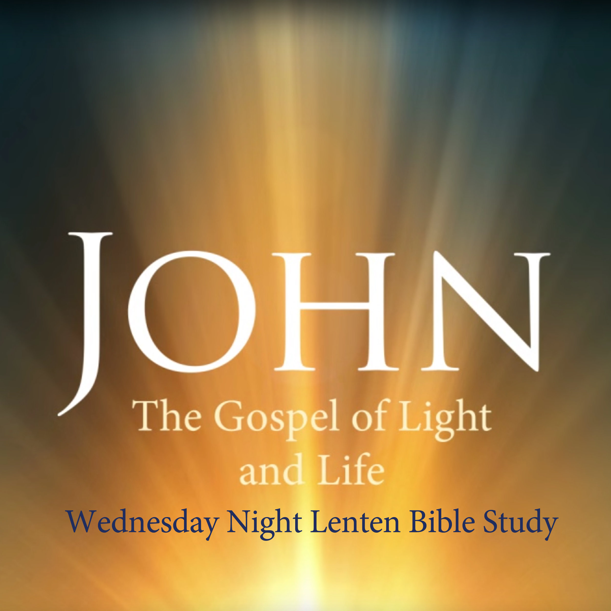 Join us each Wednesday night beginning on March 8 for this video-based Bible study as we experience a season of spiritual growth and life-changing renewal while reading the entire Gospel of John during Lent. 