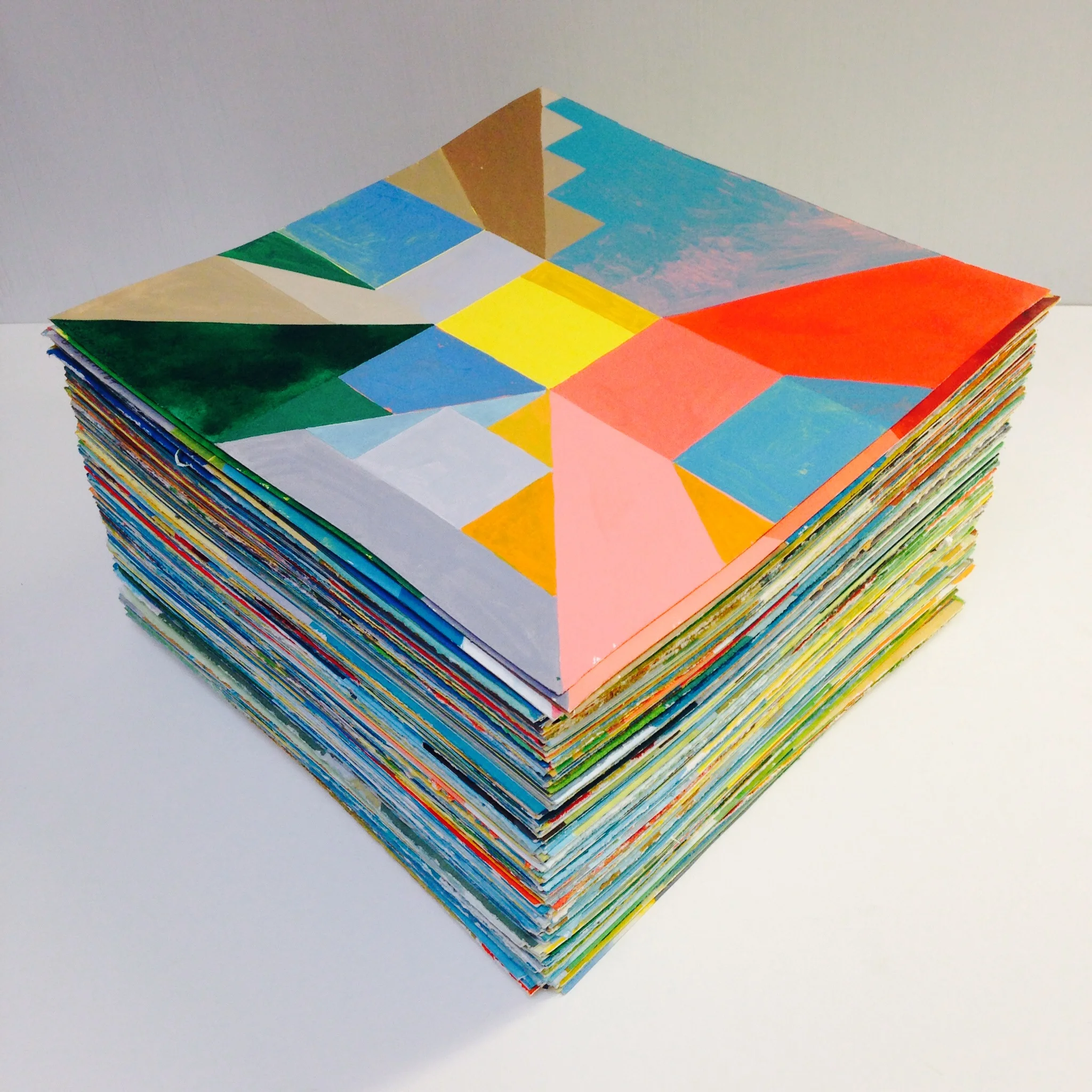 here's the stack. 365 days = 365 drawings!
