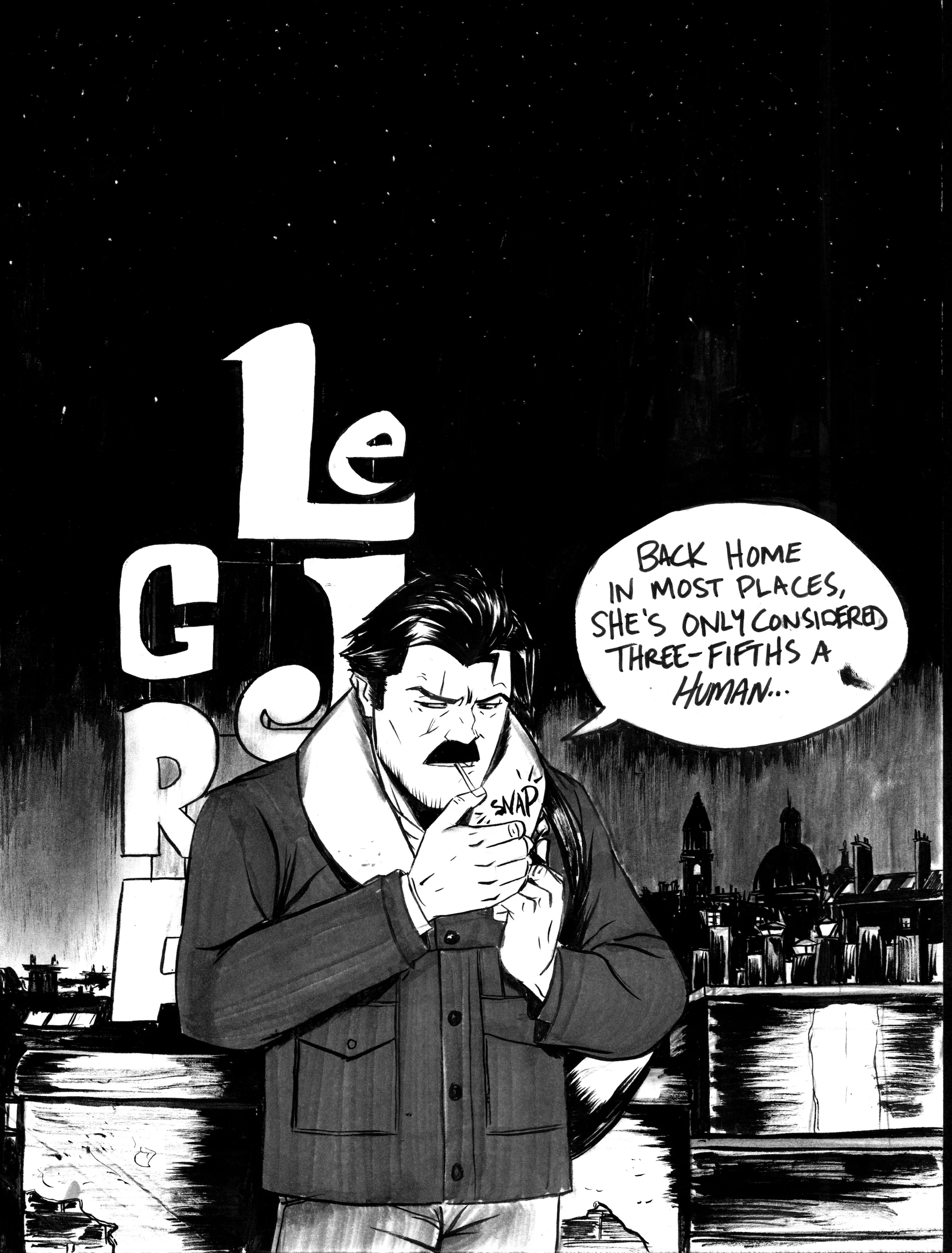 The Night Before A Paris Story...