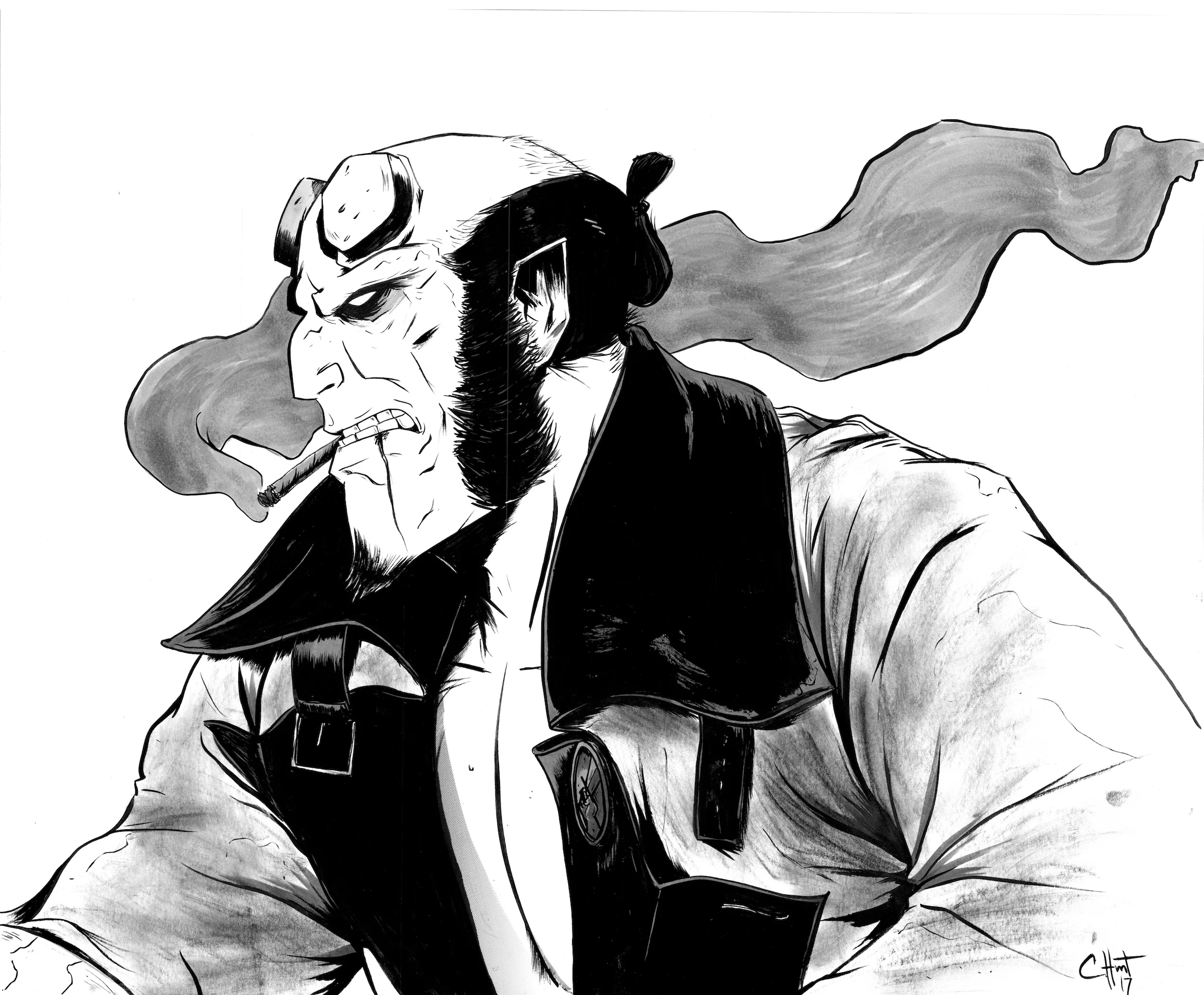 Hellboy Commission