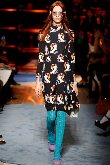 Love this dress...I had a 1970s version with a mushroom print when I was in college.