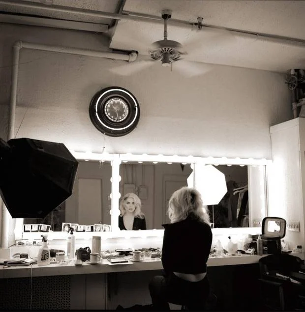 Backstage as the legendary Limelight