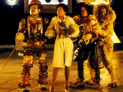 The all-star cast poses.`