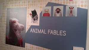 Print inspiration wall at Premiere Vision / Indigo