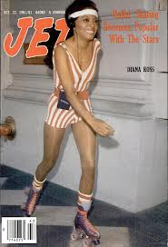 The cover of Jet magazine. &nbsp;This silhouette is quintessential 80s and can still be seen on the shores of Muscle Beach in California.